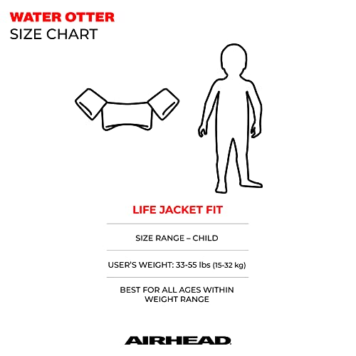 AIRHEAD Water Otter Premium Life Jacket, Flotation Devices for Kids, Dino