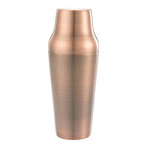 Barfly Cocktail Shaker Set, 24oz (700 ml), Antique Copper