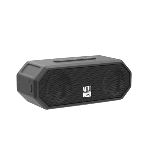Altec Lansing LifeJacket H2O 4 - Waterproof Bluetooth Speaker, Durable & Portable Speaker with Voice Assistant, 10 Hour Ba...