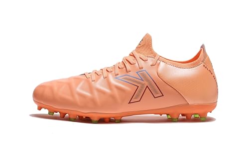 KELME Soccer Cleats Calfskin Leather Men's and Women's - Soccer Shoes Outdoor/Indoor Unisex Adult Sizes - Artificial Grass AG