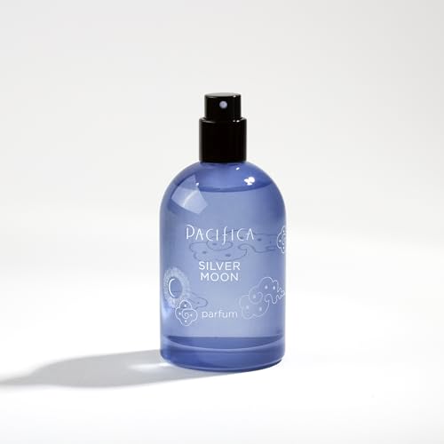 Pacifica Silver Moon Vanilla Almond Spice Perfume – Warm Gourmand Clean Fragrance for Women, 2 fl oz (Vegan & Cruelty-Free)