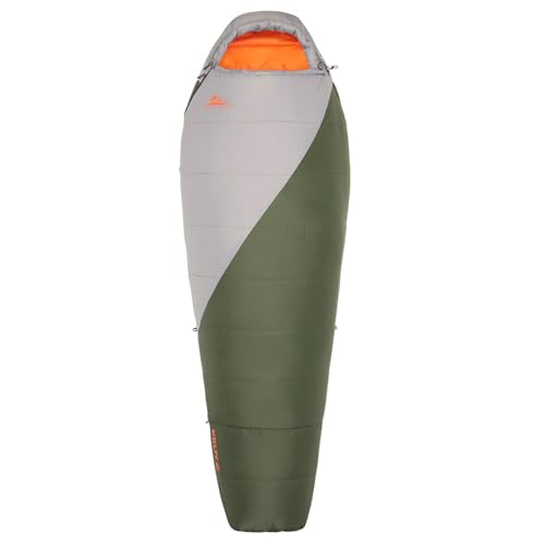 Kelty Cosmic Synthetic Fill 40 Degree Backpacking Sleeping Bag with Compression Straps, Compact and Lightweight