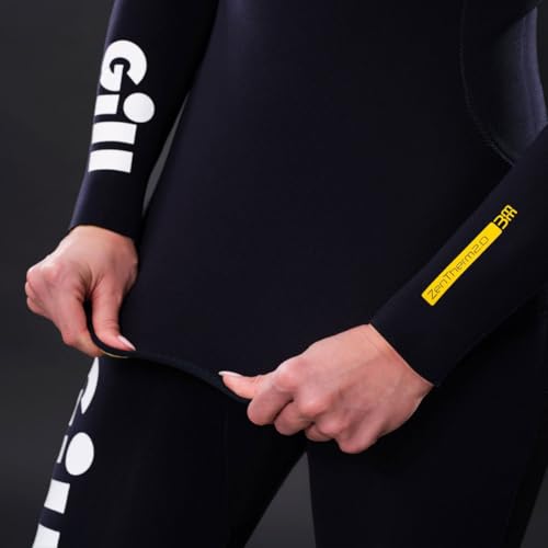 Gill Womens Zentherm 2.0 Thermal Wetsuit Top - 3mm Stretch Neoprene for Water Sports Sailing Paddle Board Swimming SUP