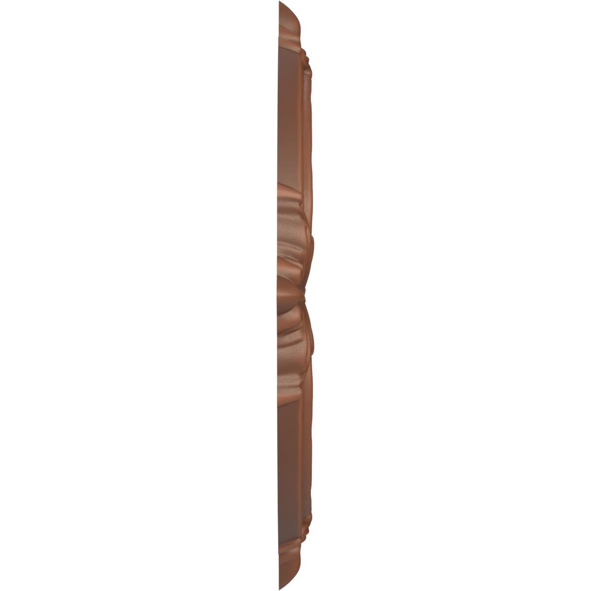 Ekena Millwork Cmp13Atdru Attica Thermoformed Pvc Ceiling Medallion (Fits Canopies Up To 5), 13Od X 3 1/2Id X 3/4P, Universal Ag