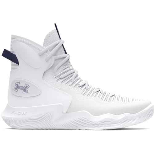Under Armour Women's Flow Highlight Ace, (102) White/Midnight Navy/Mod Gray, 6, US