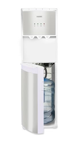 Igloo Bottom Load Water Cooler Dispenser - Hot, Cold, or Room-Temperature Water - Holds 3 or 5 Gallon Bottles - Child Safe...
