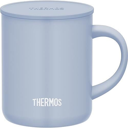 THERMOS JDG-352C ASB Stainless Steel Vacuum Insulated Mug, 11.8 fl oz (350 ml), Ash Blue