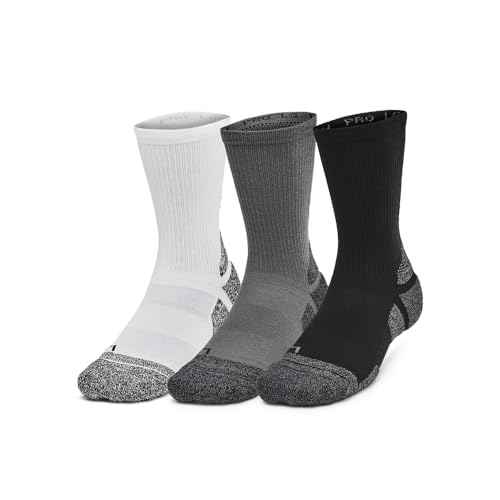 Under Armour Unisex Adult Performance Tech Pro Crew Socks (3-Pack)
