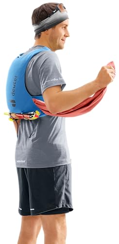 Deuter Unisex Traick Hydro, Minimalist Trail Running Vest, 5 Liter & 9 Liter Packs