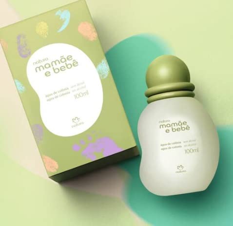 Natura – Mom & Baby Cologne & Moisturizer Bundle | Gentle Alcohol-Free Baby Perfume & Fast Absorbing Lotion | Vegan, 98%+ Natural Origin, Hypoallergenic, Dermatologist-Tested | Mamãe & Bebê