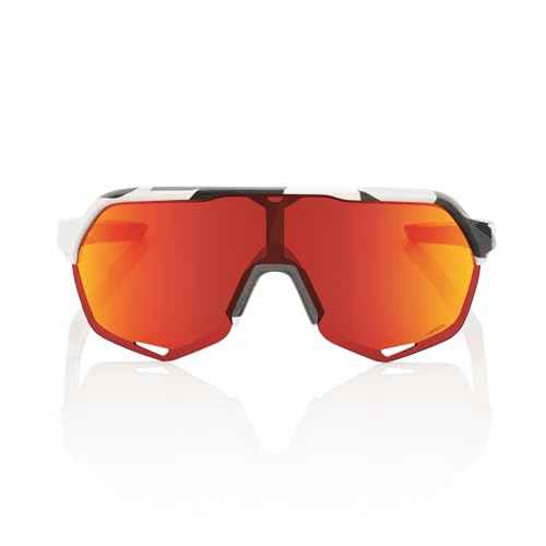 100% S2 Sport Performance Cycling Sunglasses (Soft Tact GREY CAMO - HiPER Red Multilayer Mirror Lens)
