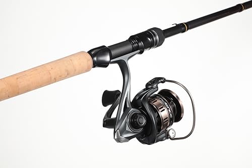 Cadence Fishing Combos with 10+1 Ideal Spinning Reel Bundle + 1PCS 7ft Essence Moderate Light Spinning Rod Perfect for Pro...