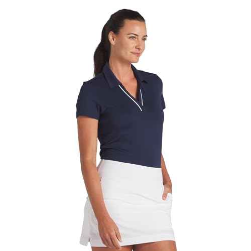 PUMA Women's Cloudspun Piped Ss Polo