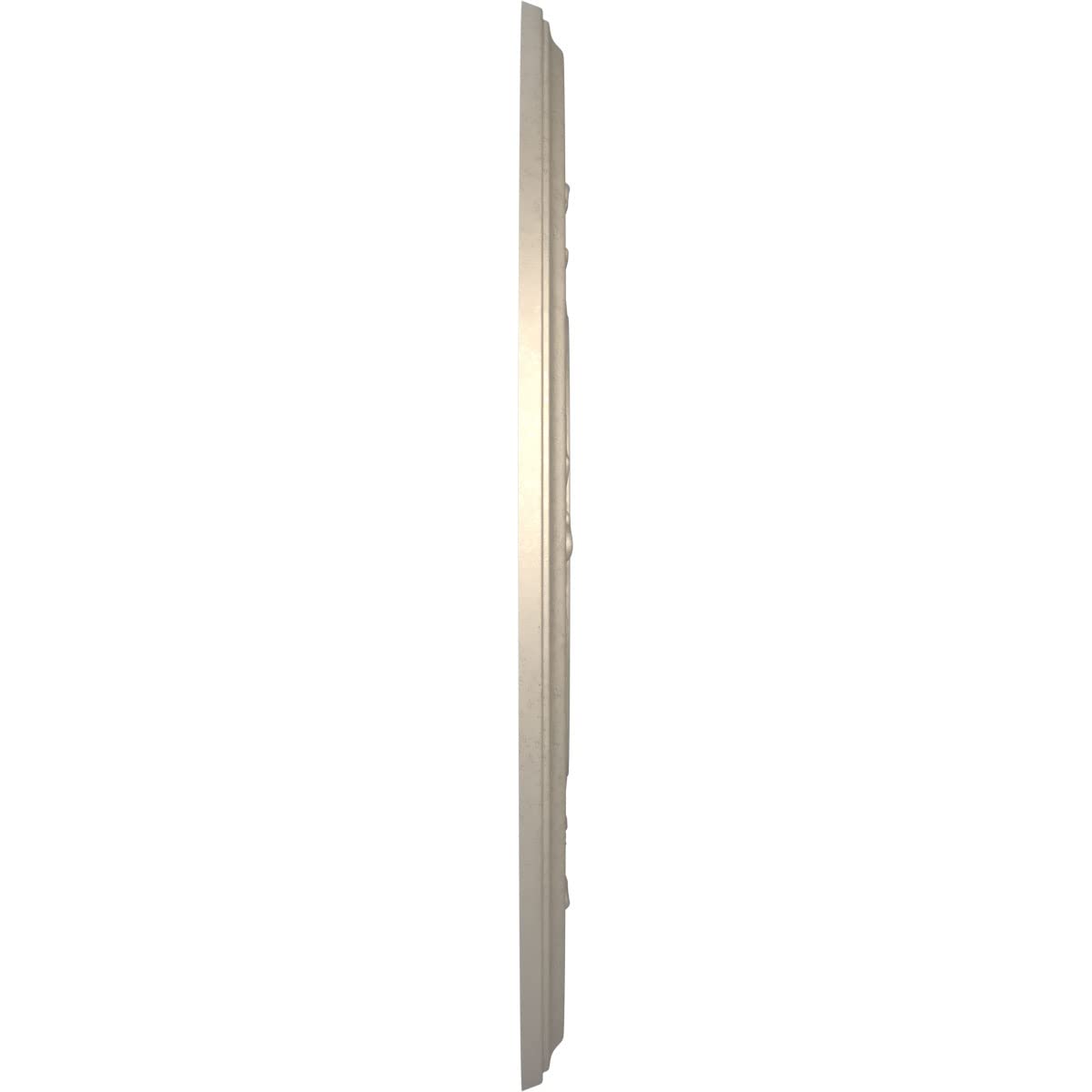 Ekena Millwork Cmp16Bacsv Baltimore Thermoformed Pvc Ceiling Medallion (Fits Canopies Up To 6 1/2), 16Od X 3 1/2Id X 1P, Metalli