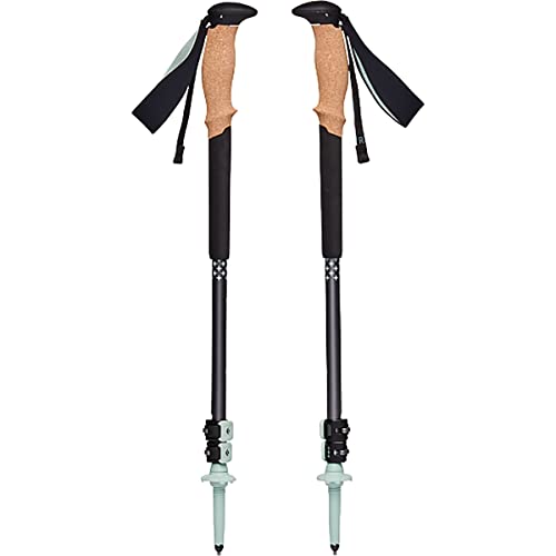 BLACK DIAMOND Pursuit Trekking Poles (Pair) | Natural Cork Grips | FlickLock Adjustable Aluminum Shafts | for Hiking & Bac...