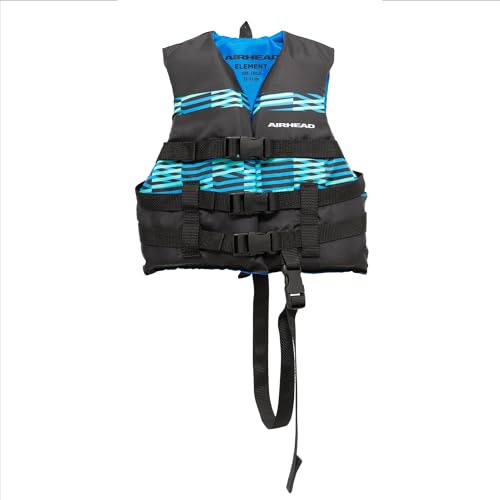 Airhead Element Life Jacket | Open Sided PFD | Sizes for Child, Youth and Adult Available