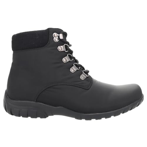 Propet Womens Dani Winter Lace Up Casual Boots Ankle Low Heel 1-2" - Grey