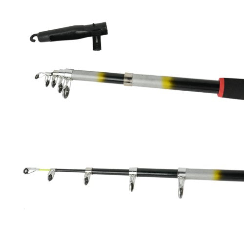 8 Feet Carbon Fishing Telescopic Rod Fishing Pole