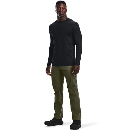 Under Armour Mens Tac Crew ColdGear Infrared Base T-Shirt