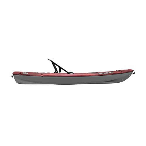 Pelican Sentinel 100XP - Angler Sit on top Fishing Kayak - Lightweight - Ergocast XP™ Seating System - 10 ft