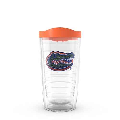 Tervis Made in USA Double Walled University of Florida Gators Insulated Tumbler Cup Keeps Drinks Cold & Hot, 16oz, Gator