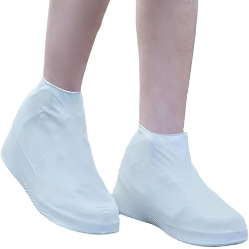 Waterproof Shoe Covers, Elastic and Reusable Shoe Protector for Rain and Wet Weather, Universal Size Fits Shoes Size 40-4...