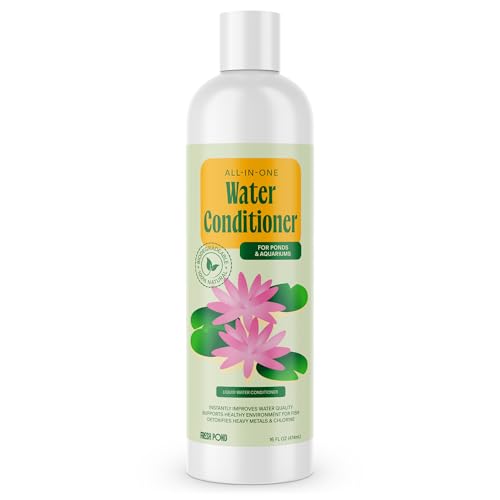 Aquarium & Pond Water Conditioner – Instantly Detoxifies Tap Water for Fish - Removes Ammonia, Chlorine, Chloramine - New ...
