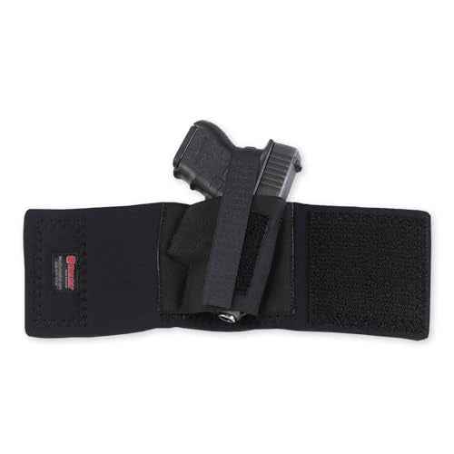 Galco Cop Ankle Band Right Hand Neoprene Universal Ankle Holster - CAB2L, Black
