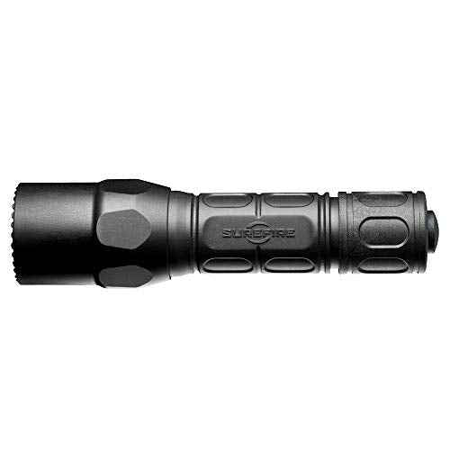 SureFire G2X Tactical 600 Lumen EDC Flashlight Bundle with 2x Extra SureFire CR123A and Lightjunction Battery Case (Black)