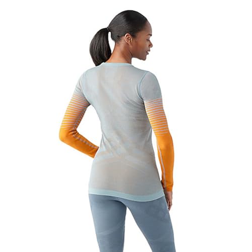 Smartwool Women's Intraknit Thermal Merino Base Layer Pattern Crew