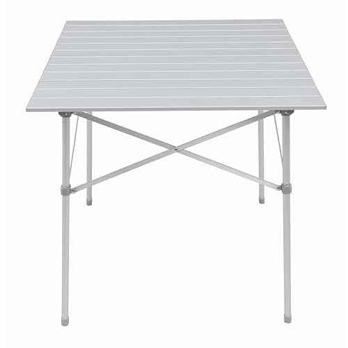 ALPS Mountaineering Aluminum Roll-Top Camp Table with Fast Setup and Compact Storage
