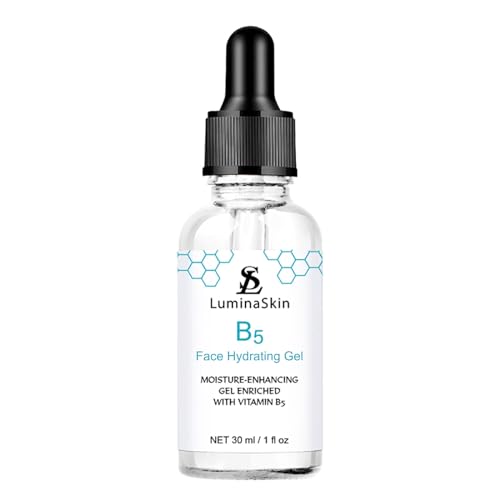 LuminaSkin Hydrating Vitamin B5 Gel Skin Moisture-Enhancing Gel, Hyalu B5 Pure Hyaluronic Acid Serum for Face, with Vitami...