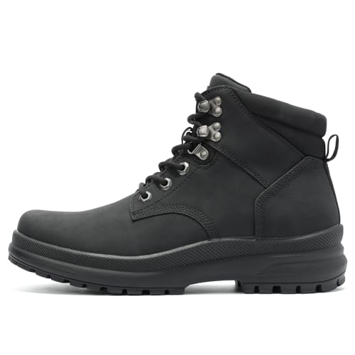 ANJOUFEMME Men's Winter Hiking Boots, Lightweight Ankle Support & Slip-Resistant, Comfortable Trail Shoes for Outdoor Trek...