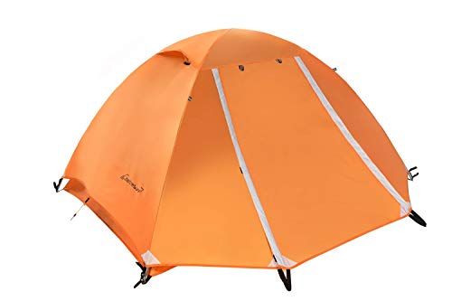 Clostnature Lightweight 2-Person Backpacking Tent - 3 Season Ultralight Waterproof Camping Tent, Large Size Easy Setup Ten...