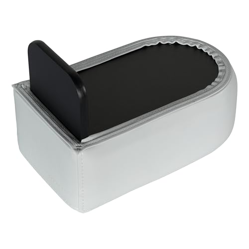 Lippert Sunset Collection Pontoon Cup Holders, Portable, Durable Marine Grade Construction, Holds Two Beverages, Durable Vinyl, Stainless Steel,13.5" L x 6.5" W x 5.5" H - 2024049110
