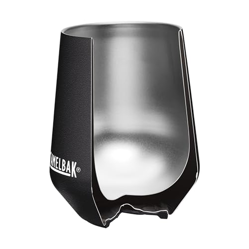 CamelBak Horizon 12oz Wine Tumbler - Insulated Stainless Steel - Tri-Mode Lid - Black