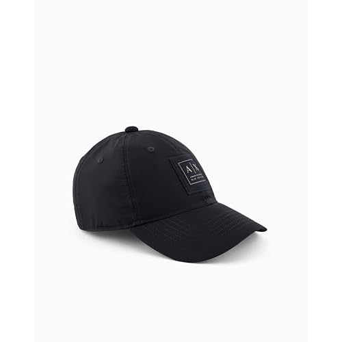 Armani Exchange Men's Blue Edition Hat, Deep Navy, One Size