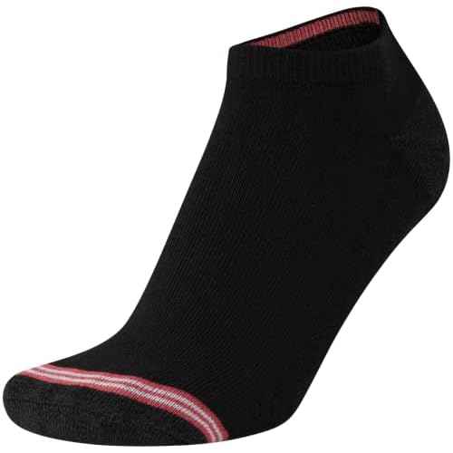 Nautica Womens Low Cut Socks - 6 Pack Breathable Cushioned Athletic Performance No Show Socks for Women (Sizes: 4-10)