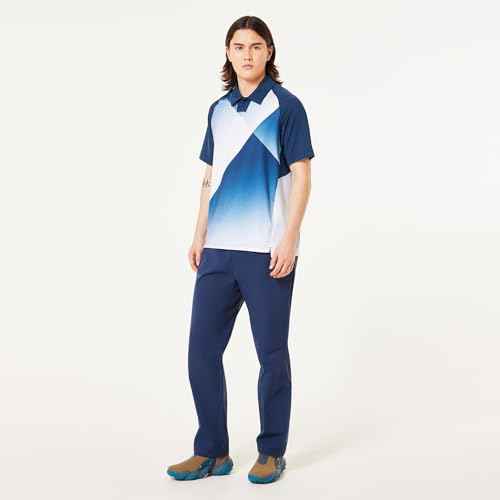 Oakley Mens C1 Hazy Geo Polo