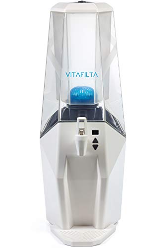 VitaFilta Countertop & Desktop Water Filter and Cooler - Adjustable Temperature Cold Water Dispenser with Advanced Filtrat...