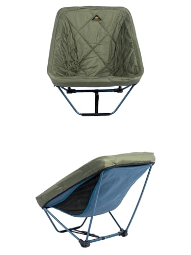 iClimb Quilted Seat Warmer Chair Cover for Ultralight Compact Folding Chair