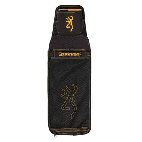 Browning Black and Gold Shell Pouch