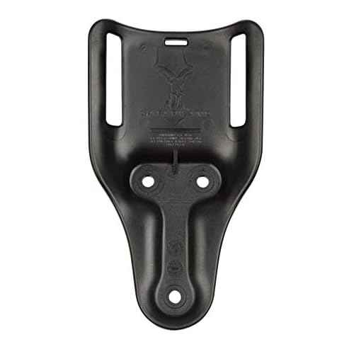 Safariland Slotted Cantable Universal Belt Loop, Mid Ride for 2'' Belt, Black, 2