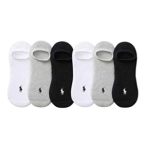 POLO RALPH LAUREN Athletic Performance Low Cut Socks (6-Pack)