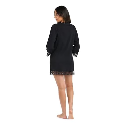 La Blanca Womens Tunic Swimsuit Cover UpSwimwear Cover Up