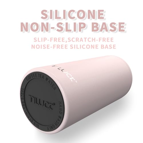 TILUCK Skinny Can Cooler for Slim Beer & Hard Seltzer, Stainless Steel, Doucle-Walled Stainless Steel Insulated Slim Cans,...