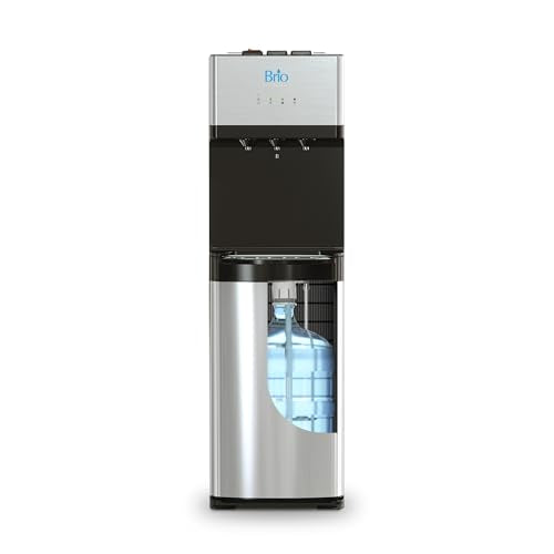 Brio Self Cleaning Bottom Loading Water Cooler Water Dispenser – Limited Edition - 3 Temperature Settings - Hot, Cold & Co...