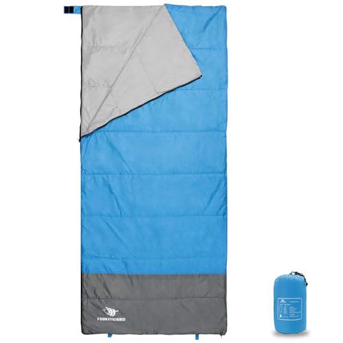 Arctic Lemmings Envelope Sleeping Bag, Three Seasons Constant Temperature Sleeping Bag, Suitable for All Ages, Indoor Hote...