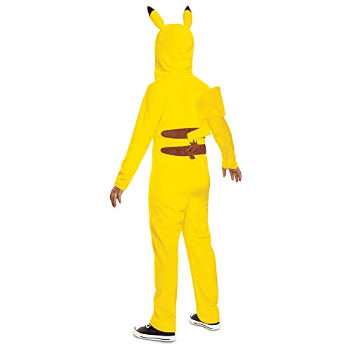 Pikachu Costume for Kids, Official Pokemon Costume Hooded Jumpsuit