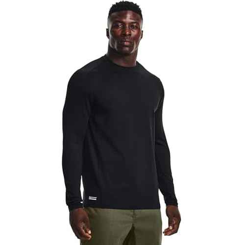 Under Armour Mens Tac Crew ColdGear Infrared Base T-Shirt